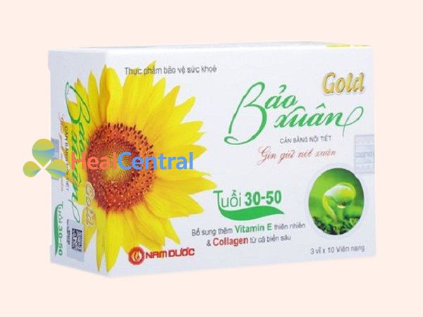 Hình ảnh viên uống Bảo Xuân Gold