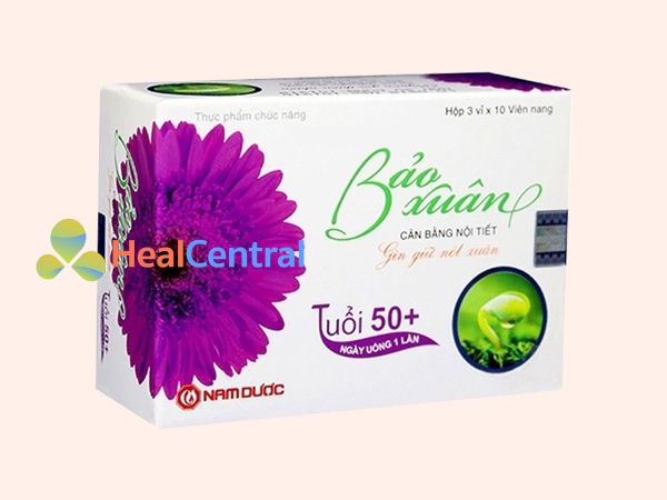 Bảo xuân 50+ giúp bổ sung các dưỡng chất quý cho phụ nữ