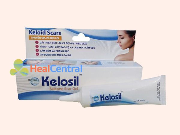 Beyond Kelosil Gel giúp làm mờ các vết sẹo lồi, sẹo thâm