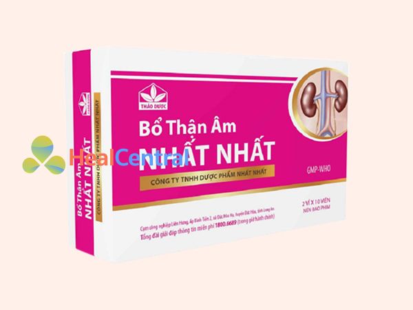 Hình ảnh hộp Bổ Thận Âm Nhất Nhất