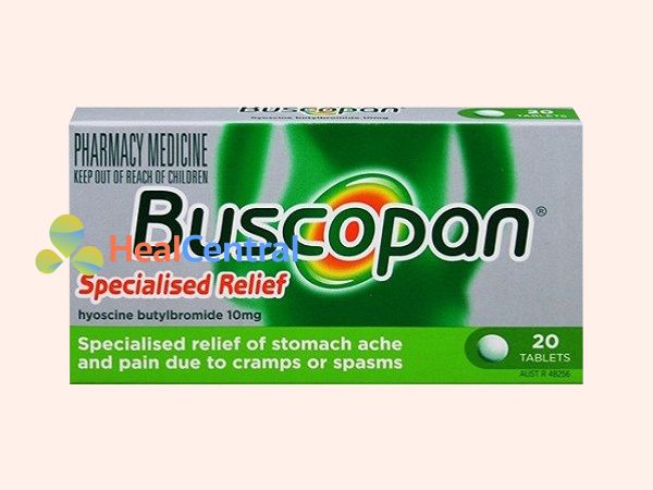 Thuốc Buscopan có thành phần chính là Hyoscin butylbromid