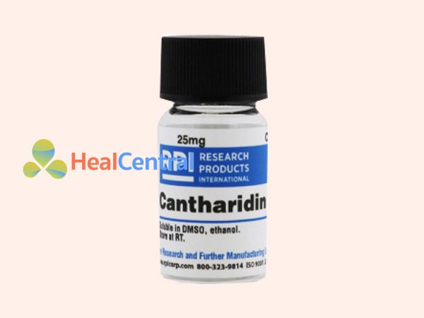 Thuốc trị mụn cóc Cantharidin