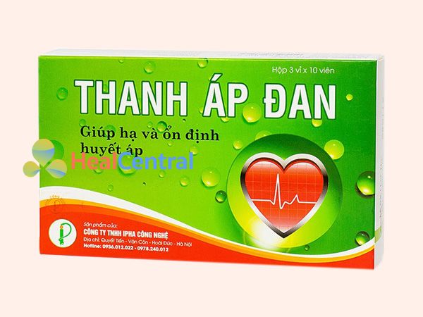 Thanh Áp Đan - hỗ trợ điều trị cao huyết áp