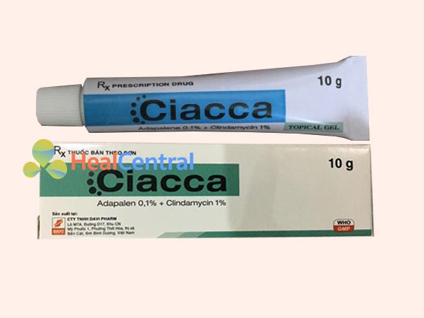 Thuốc Ciacca có thành phần Adapalen 