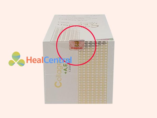 Tem chống giả của Collagen +A,E,C