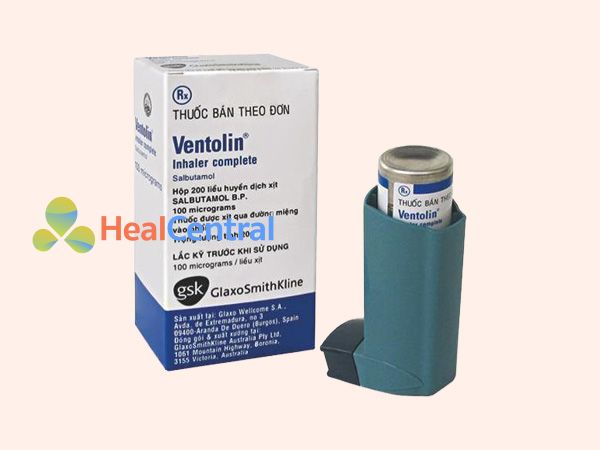 Ventolin - chế phẩm nổi tiếng điều trị hen của GSK