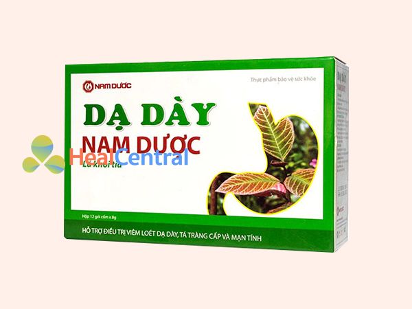 Hình ảnh hộp sản phẩm Dạ Dày Nam Dược