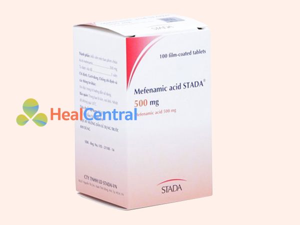 Mefenamic acid là thuốc thuộc nhóm thuốc kháng viêm giảm đau không steroid