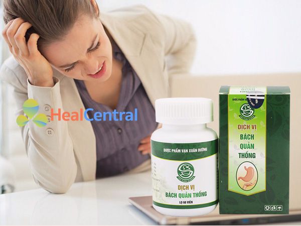 Dịch Vị Bách Quản Thống - giảm tình trạng ợ hơi, ợ chua