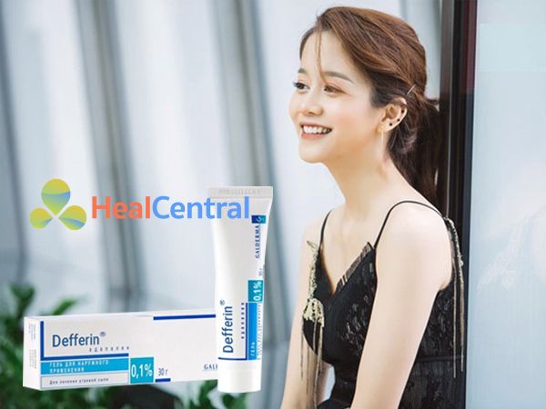 Kem trị mụn Differin 0.1% - trị sạch mụn li ti