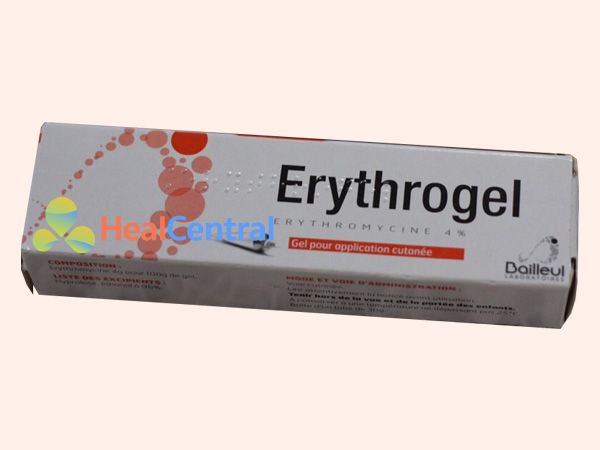 Hình ảnh hộp sản phẩm Erythrogel
