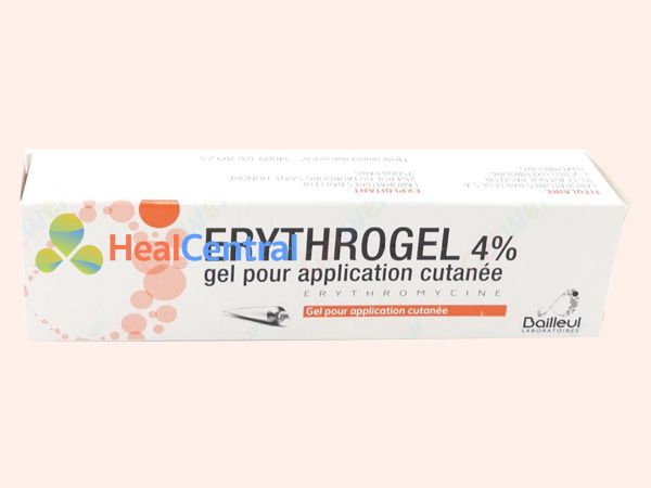 Erythrogel - điều trị mụn trứng cá