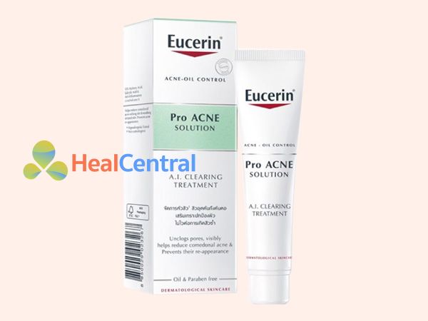 Eucerin ProACNE được bào chế dưới dạng kem bôi da