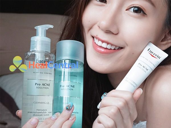 Eucerin ProACNE - đem lại làn da sạch mụn