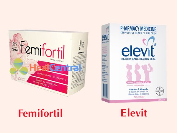 Femifortil vs Elevit