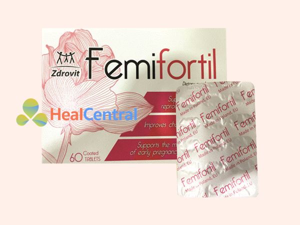 Hình ảnh hộp sản phẩm Femifortil