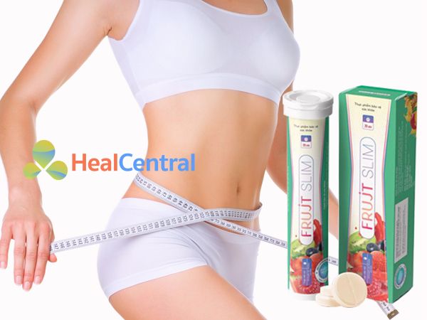 Viên sủi giảm cân Frujt Slim - đem lại vòng eo thon gọn