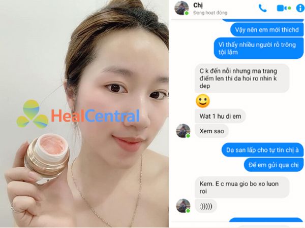 Review của khách hàng sau khi sử dụng Genie Junwang Fix Skin