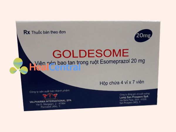 Thuốc Goldesome có thành phần chính là Omeprazole