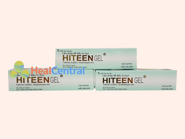 Thuốc Hiteen gel - điều trị mụn trứng cá