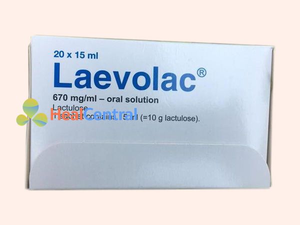 Mỗi hộp Laevolac có 20 gói