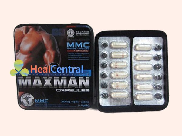 Maxman 6800mg - kéo dài thời gian quan hệ