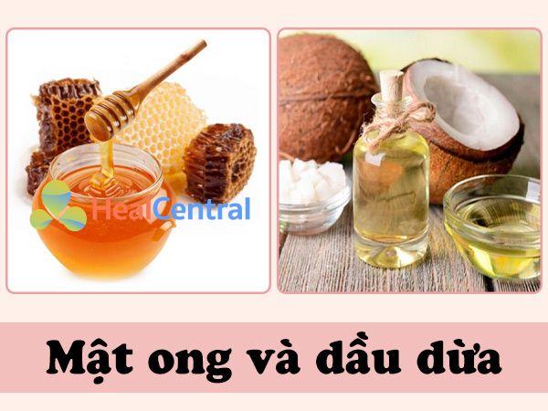 Hỗn hợp mật ong và dầu dừa cung cấp các loại dưỡng chất cần thiết, các vitamin như E, C,... cho da giúp cải thiện màu da, ngăn ngừa mụn thịt