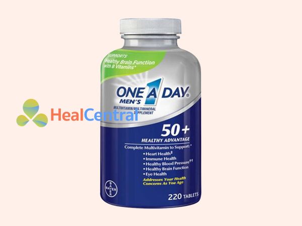 One a day Men's 200 viên giúp bổ sung các vitamin và khoáng chất