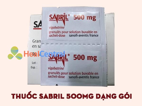 Thuốc Sabril dạng gói bột uống