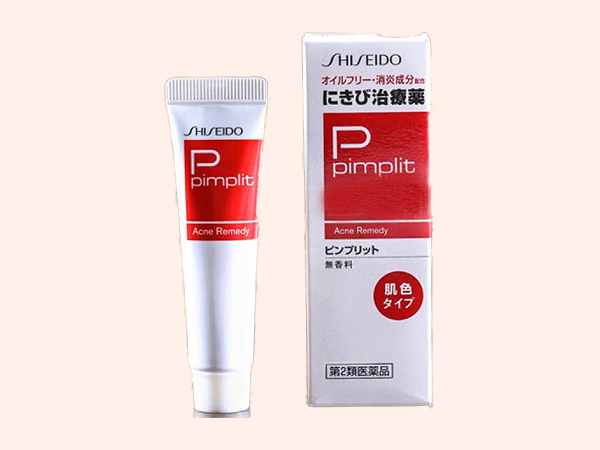 Hình ảnh kem trị mụn Shiseido Pimplit đầu to