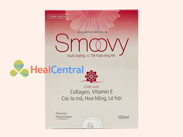 Hình ảnh hộp dung dịch vệ sinh phụ nữ Smoovy