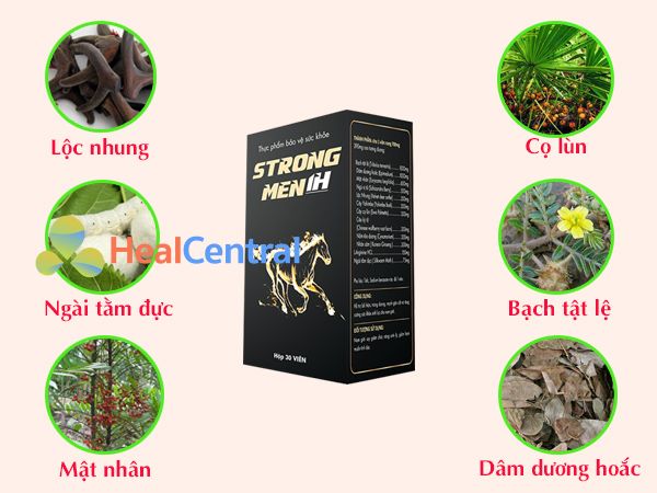 Các thảo dược có trong Strong men 1h