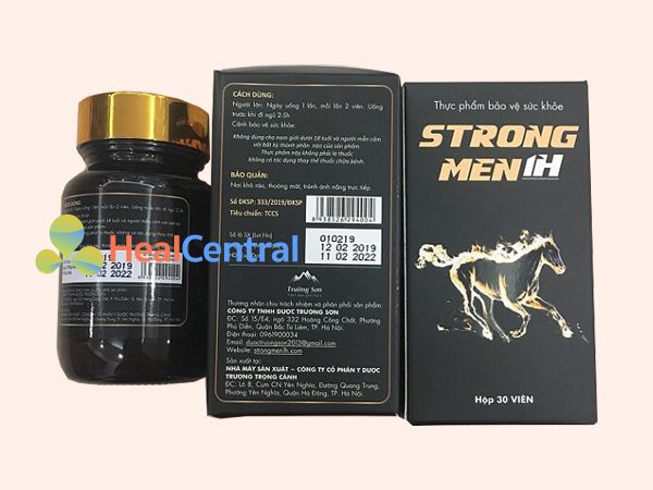 Sản phẩm Strong men 1h chính hãng