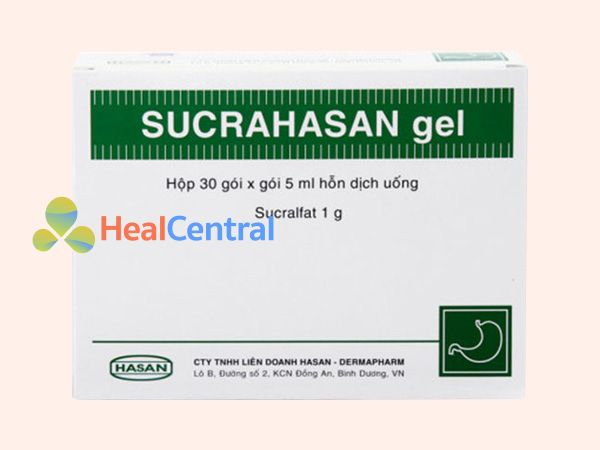 Thuốc Sucrahasan được bào chế dưới dạng gel