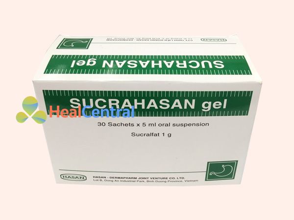 Mỗi hộp Sucrahasan có 30 gói 