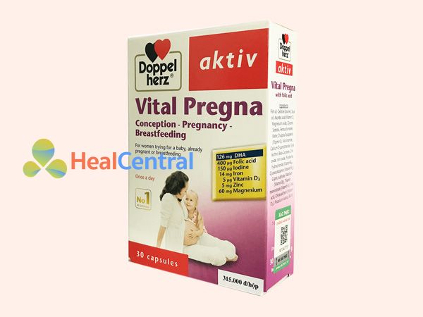 Vital Pregna – sắt tổng hợp cho bà bầu