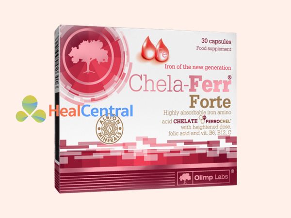 Chela – Ferr Forte bổ sung sắt thiết yếu khi mang thai