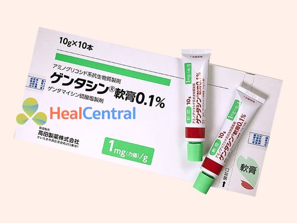 Kem trị sẹo Gentacin có xuất xứ từ Nhật Bản