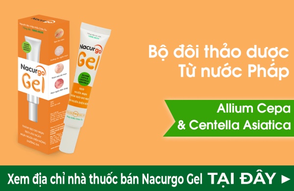 Kem trị mụn ẩn Nacurgo Gel