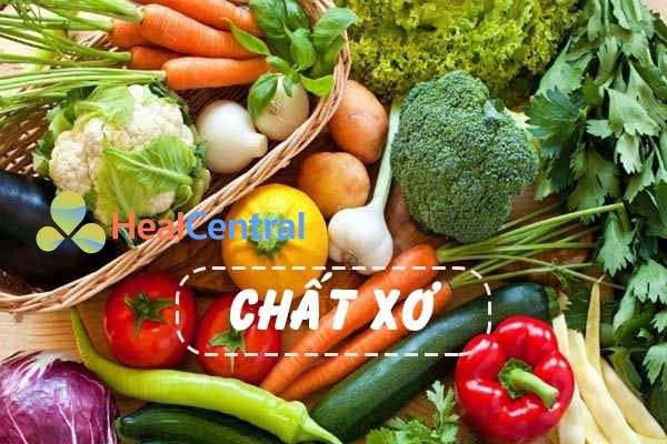 Bổ sung nhiều chất xơ để tối ưu hiệu quả của Cenditan