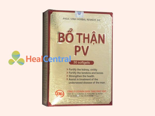 Hình ảnh bổ thận PV mặt trước