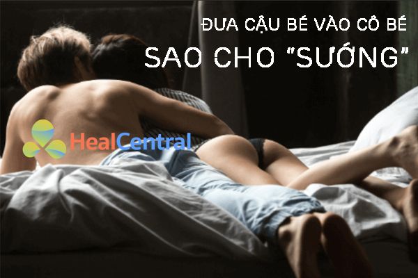 Đưa cậu bé vào cô bé sao cho "SƯỚNG"