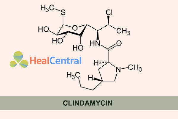 Công thức hóa học của Clindamycin