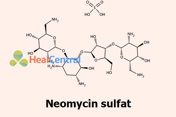 Công thức hóa học của Neomycin Sulfat