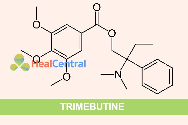 Công thức hóa học của Trimebutine