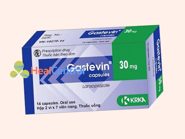 Hình ảnh hộp thuốc Gastevin 30mg