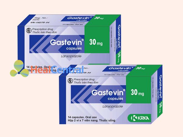 Gastevin đươc sản xuất bởi Công ty KRKA D.D Novo Mesto