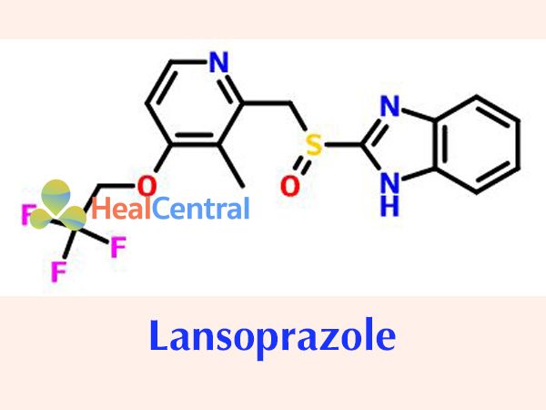 Công thức của Lansopraxole