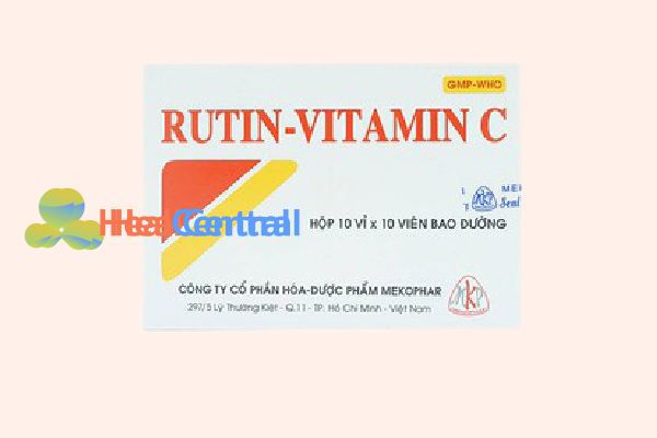 Hộp Rutin - Vitamin C