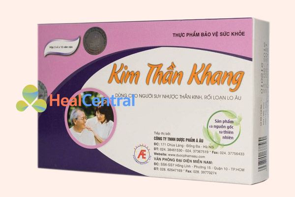 Hộp sản phẩm Kim Thần Khang